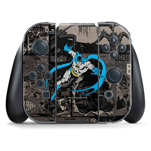 DC Comics Batman Classic Art Nintendo Switch (2017-2021) Joy-Con Controller Skin