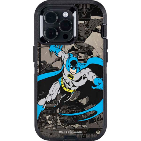 DC Comics Batman Classic Art Otterbox Defender iPhone Skin