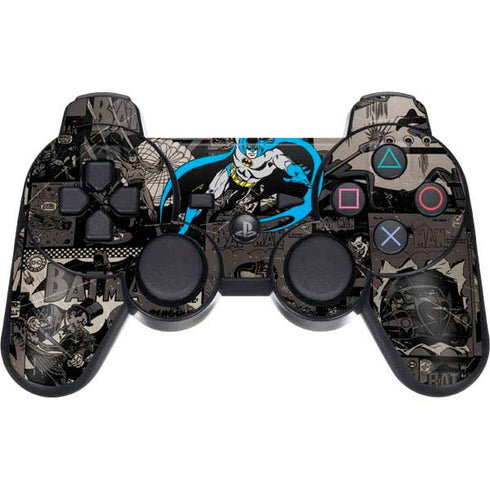 DC Comics Batman Classic Art PS3 Dual Shock wireless controller Skin