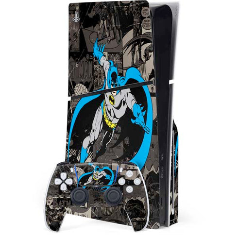 DC Comics Batman Classic Art PlayStation PS5 Skins