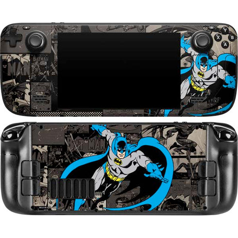 DC Comics Batman Classic Art Steam Deck Handheld Gaming Computer Skin