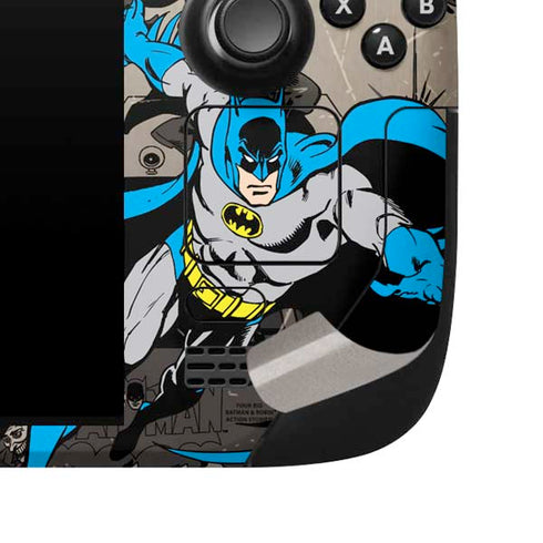 DC Comics Batman Classic Art Steam Deck Handheld Gaming Computer Skin