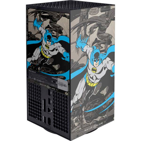 DC Comics Batman Classic Art XBox Series X Digital Edition Console Skin