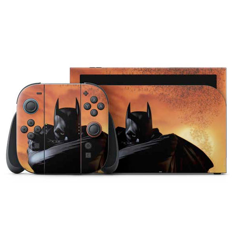 DC Comics Batman Begins Art Nintendo Switch 2 (2025) with Joy-Con Skin