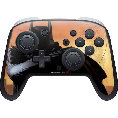 DC Comics Batman Begins Art Nintendo Switch 2 (2025) Pro Controller Skin