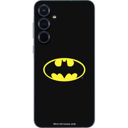 DC Comics Batman Movie 1989 Logo Galaxy A35 5G Skin