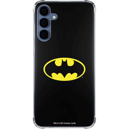 DC Comics Batman Movie 1989 Logo Galaxy A55 5G Clear Case