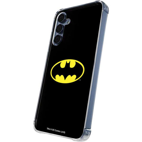 DC Comics Batman Movie 1989 Logo Galaxy A55 5G Clear Case