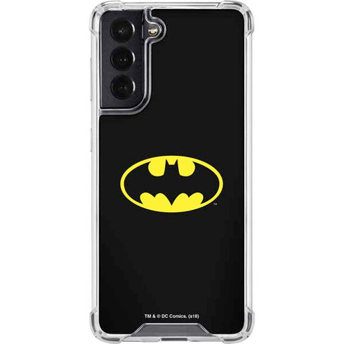 DC Comics Batman Movie 1989 Logo Galaxy S22 Clear Case