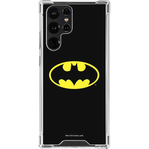 DC Comics Batman Movie 1989 Logo Galaxy S23 Ultra Clear Case
