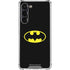 DC Comics Batman Movie 1989 Logo Galaxy S24 FE Clear Case