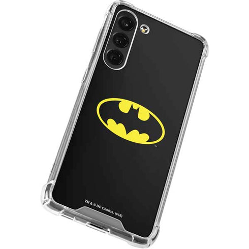 DC Comics Batman Movie 1989 Logo Galaxy S24 FE Clear Case