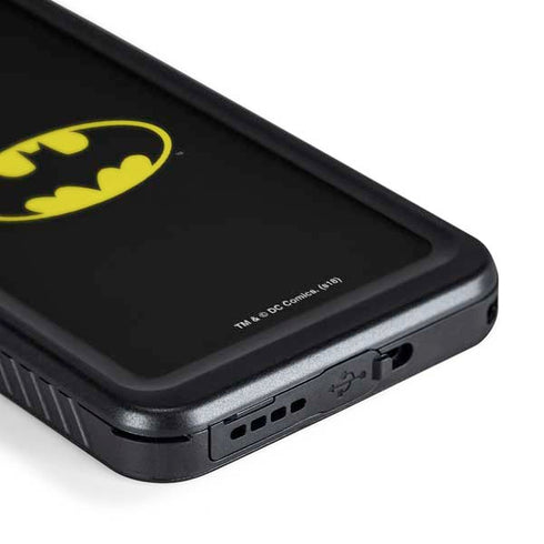 DC Comics Batman Movie 1989 Logo Galaxy S24 Plus Waterproof Case