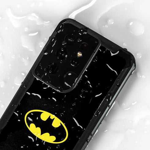 DC Comics Batman Movie 1989 Logo Galaxy S24 Ultra Waterproof Case
