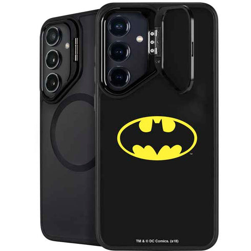 DC Comics Batman Movie 1989 Logo Galaxy S25 FE Kickstand Case
