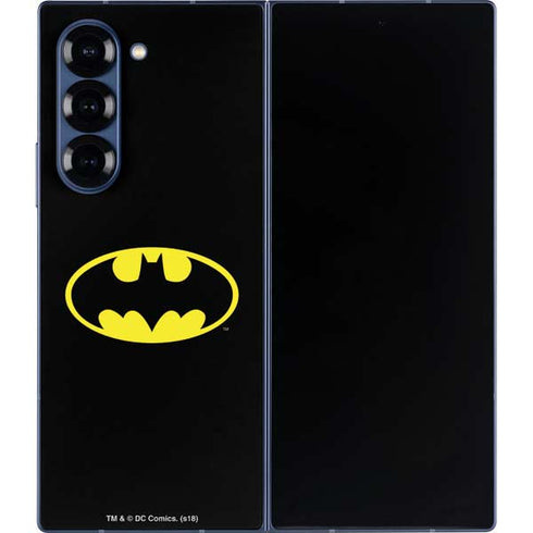 DC Comics Batman Movie 1989 Logo Galaxy Z Fold6 Skin