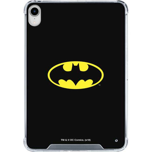 DC Comics Batman Movie 1989 Logo iPad 11th Gen (2025) Clear Case