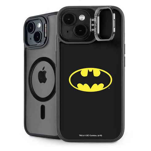 DC Comics Batman Movie 1989 Logo iPhone 14 Plus Kickstand Case