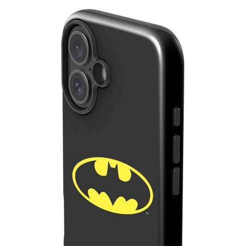 DC Comics Batman Movie 1989 Logo iPhone 16 Plus Impact Case