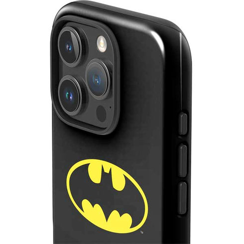 DC Comics Batman Movie 1989 Logo iPhone 16 Pro Max Impact Case