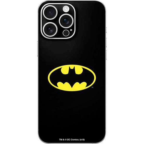 DC Comics Batman Movie 1989 Logo iPhone 16 Pro Max Skin
