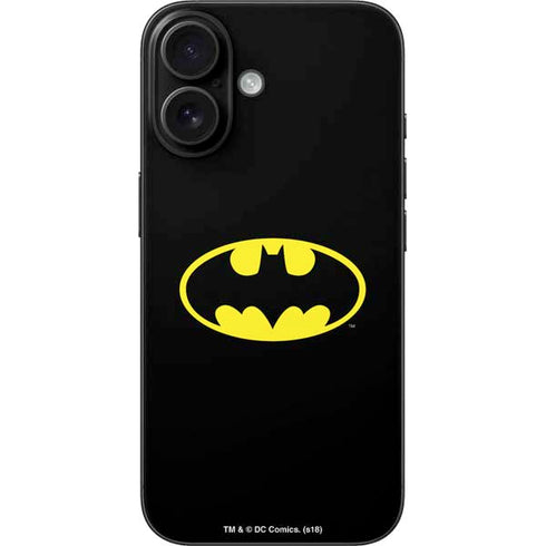 DC Comics Batman Movie 1989 Logo iPhone 16 Skin