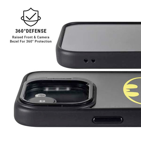 DC Comics Batman Movie 1989 Logo iPhone 16e Kickstand Case