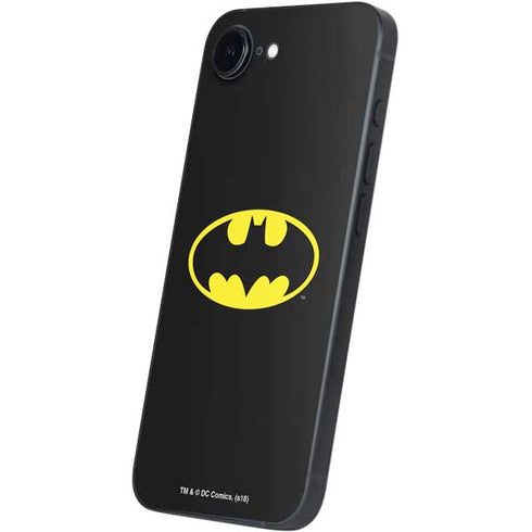 DC Comics Batman Movie 1989 Logo iPhone 16e Skin