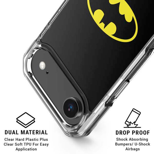 DC Comics Batman Movie 1989 Logo iPhone 17 Air Clear Case
