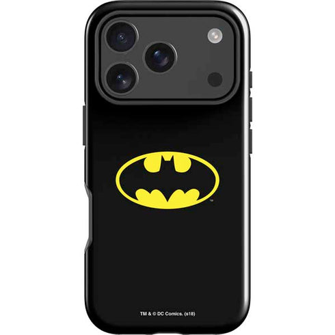 DC Comics Batman Movie 1989 Logo iPhone 17 Pro Max Impact Case