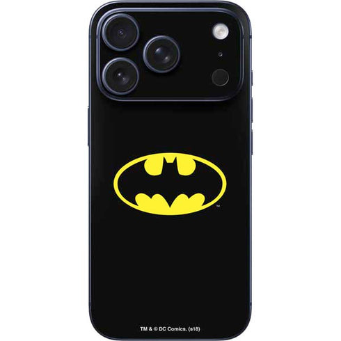 DC Comics Batman Movie 1989 Logo iPhone 17 Pro Skin