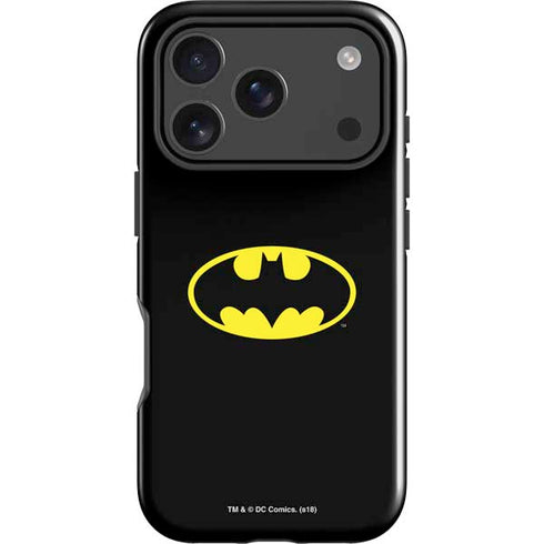 DC Comics Batman Movie 1989 Logo iPhone 18 Pro Max Impact Case