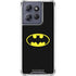 DC Comics Batman Movie 1989 Logo Moto G 5G (2025) Clear Case