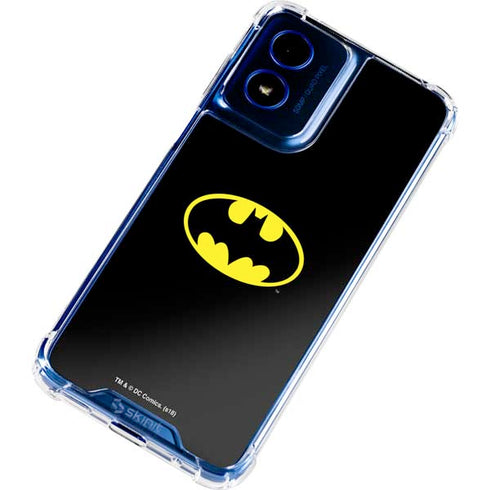 DC Comics Batman Movie 1989 Logo Moto G 5G (2024) Clear Case