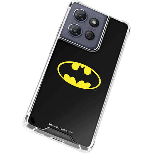 DC Comics Batman Movie 1989 Logo Moto G Power 5G (2025) Clear Case
