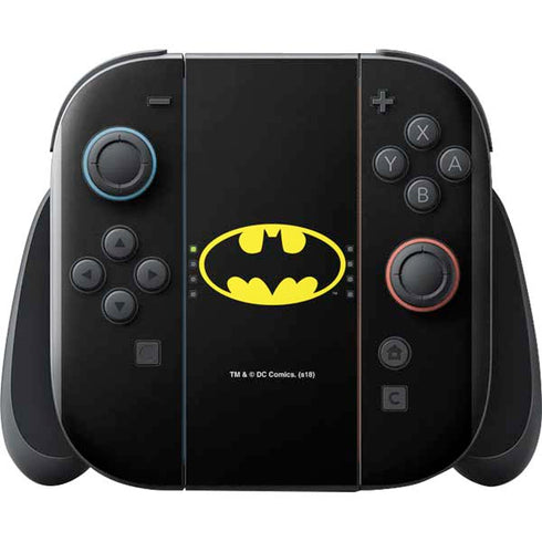 DC Comics Batman Movie 1989 Logo Nintendo Switch 2 (2025) with Joy-Con Skin