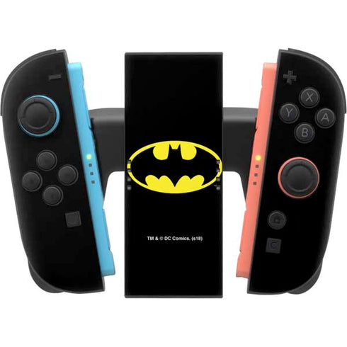 DC Comics Batman Movie 1989 Logo Nintendo Switch 2 (2025) Joy-Con Controller Skin