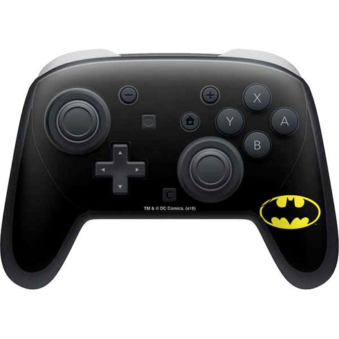 DC Comics Batman Movie 1989 Logo Nintendo Switch 2 (2025) Pro Controller Skin