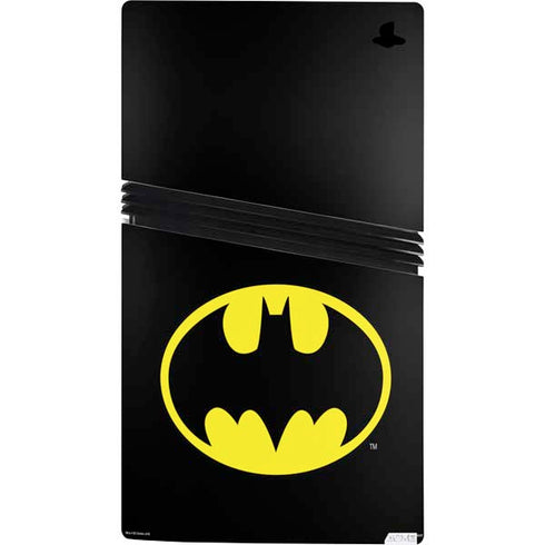 DC Comics Batman Movie 1989 Logo PS5 Pro Bundle Skin
