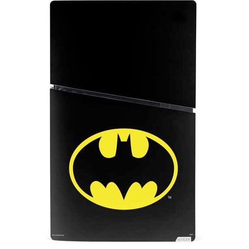 DC Comics Batman Movie 1989 Logo PS5 Slim Digital Edition Console Skin