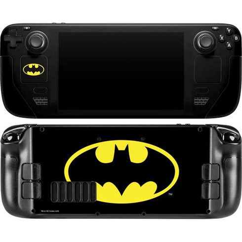 DC Comics Batman Movie 1989 Logo Steam Deck Handheld Gaming Computer OLED Skin