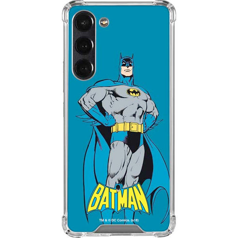 DC Comics Batman Portrait Galaxy S24 FE Clear Case