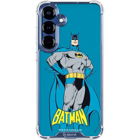 DC Comics Batman Portrait Galaxy S25 Clear Case