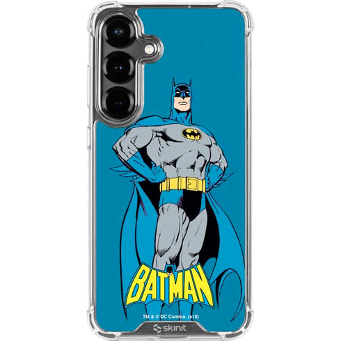 DC Comics Batman Portrait Galaxy S26 Plus Clear Case