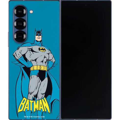 DC Comics Batman Portrait Galaxy Z Fold6 Skin
