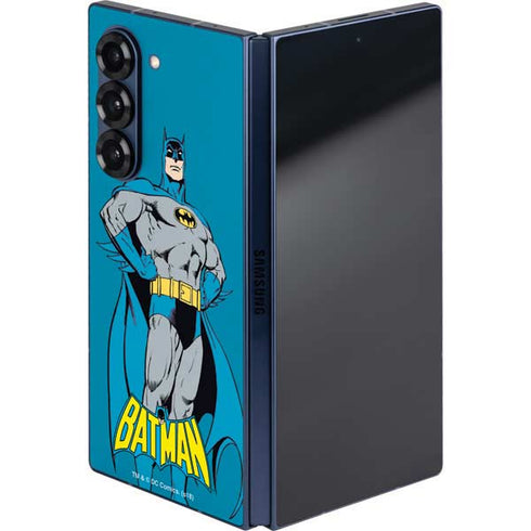 DC Comics Batman Portrait Galaxy Z Fold6 Skin