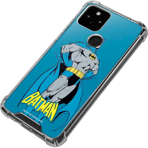DC Comics Batman Portrait Google Pixel 5 Clear Case
