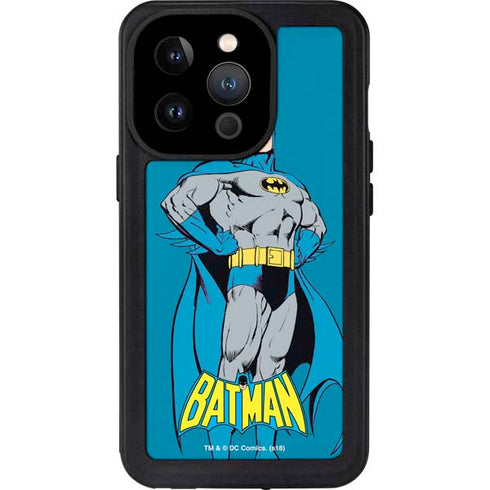 DC Comics Batman Portrait iPhone 15 Pro Waterproof Case