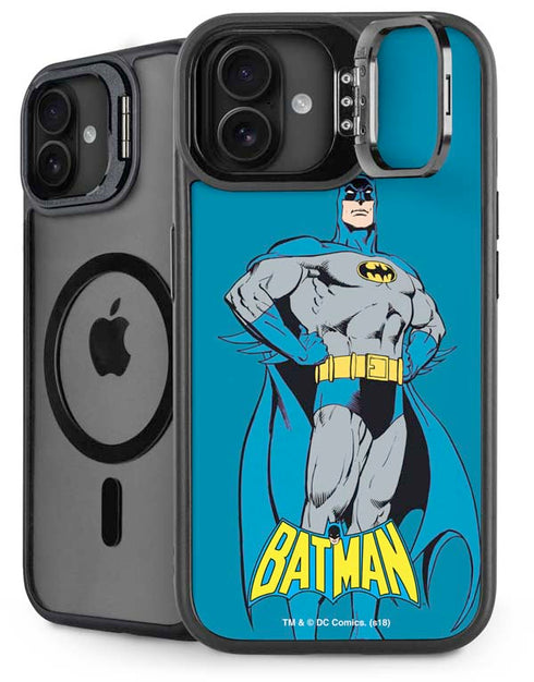 DC Comics Batman Portrait iPhone 16 Kickstand Case