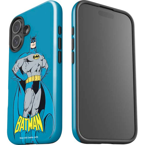 DC Comics Batman Portrait iPhone 16 Plus Impact Case